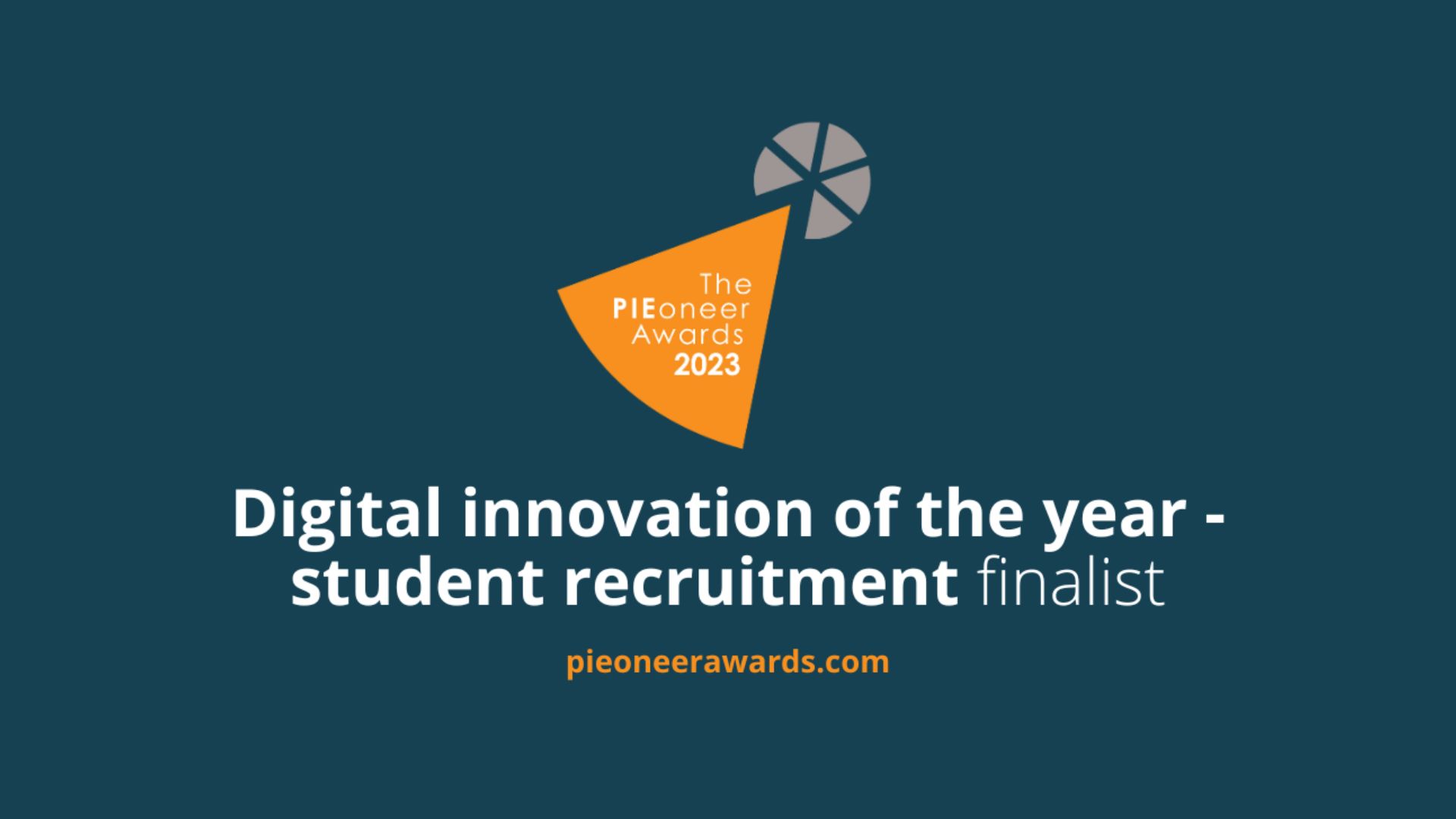 Rosedale named Finalist in “Digital Innovation of the Year – Student Recruitment” for the 2023 PIEoneer Awards