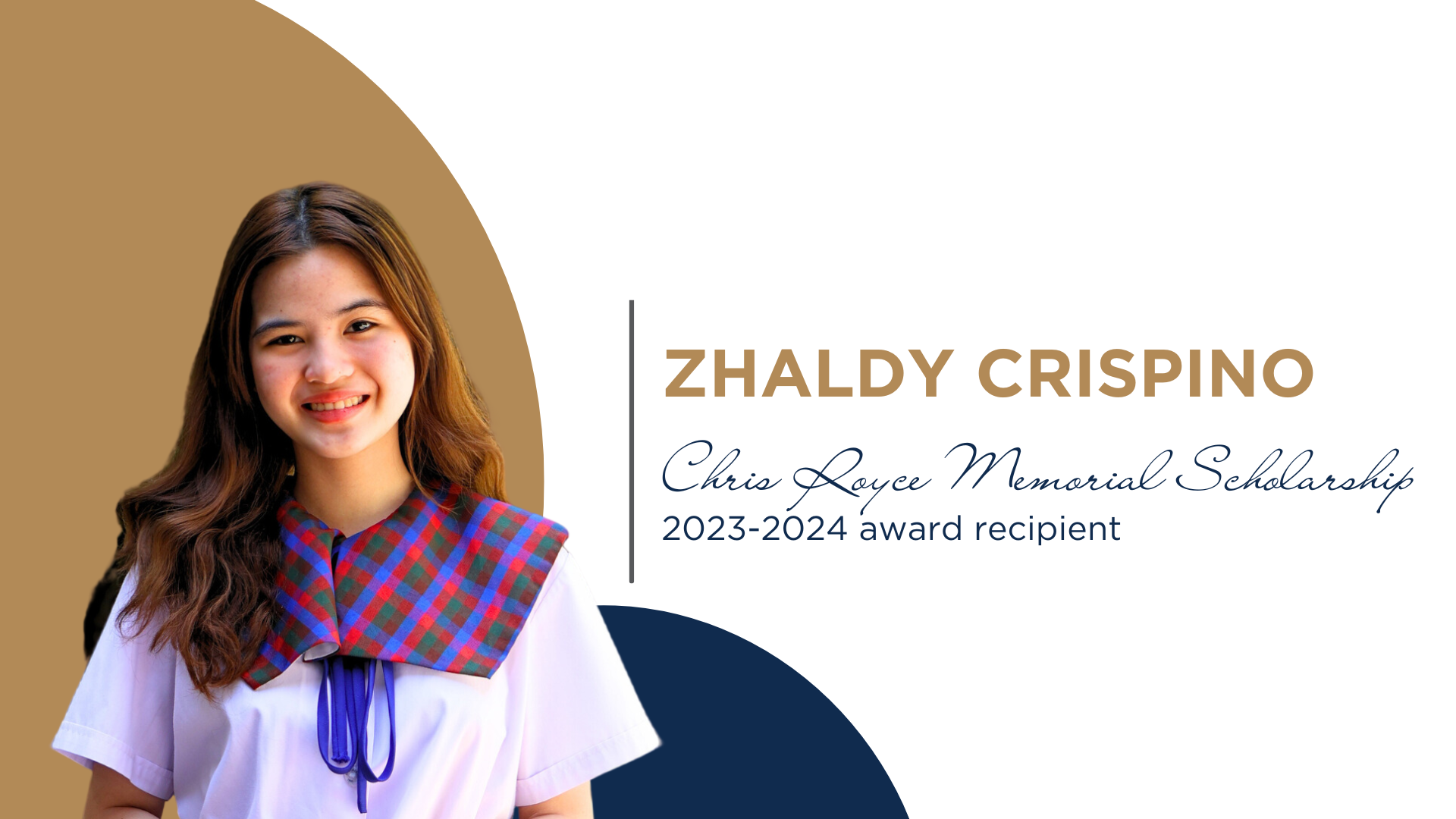 Zhaldy Crispino | Going above and beyond—Zhaldy shows exemplary leadership in both her classroom and community at Rosedale’s first partner school in the Philippines